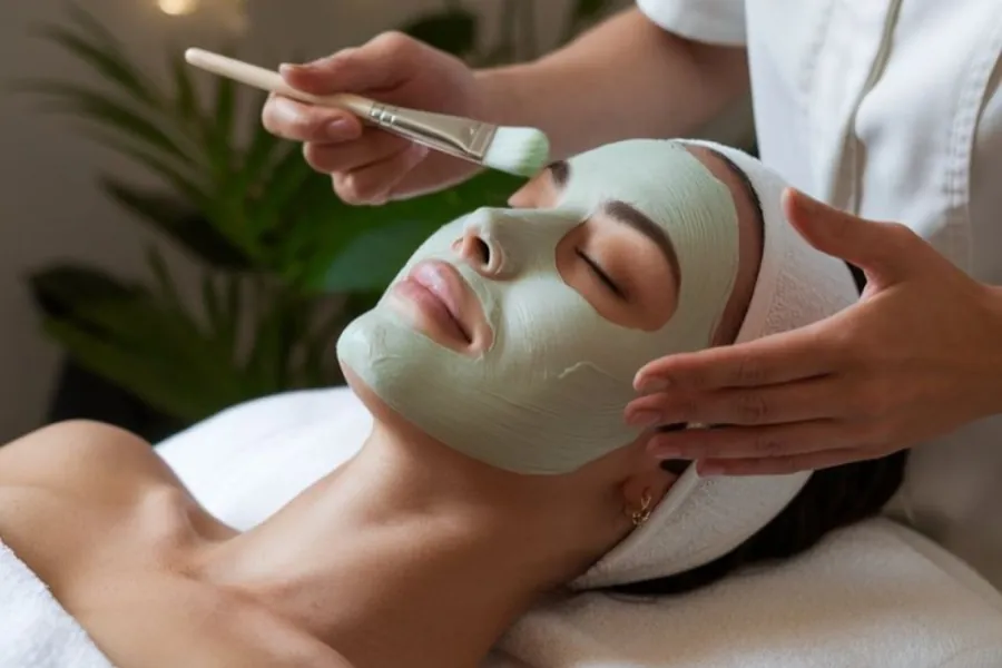Facial treatment training day at Master Beauty Academy